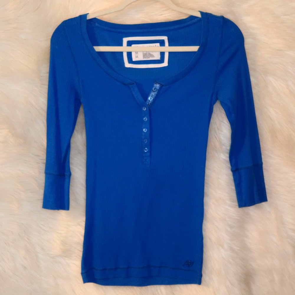 Royal Blue Aeropostale Button-Down